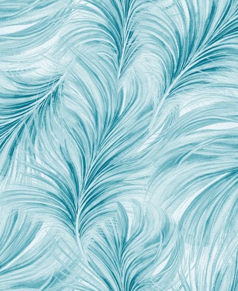 8708 Meditative glory teal wallpaper wallpapers with 0 views