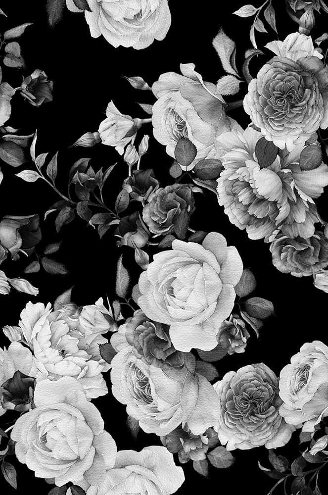 Wild with joy 8974 black and white wallpaper wallpapers with 0 downloads and 0 views