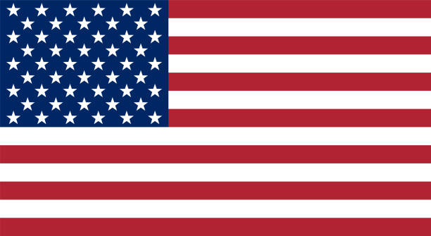 american flag clipart