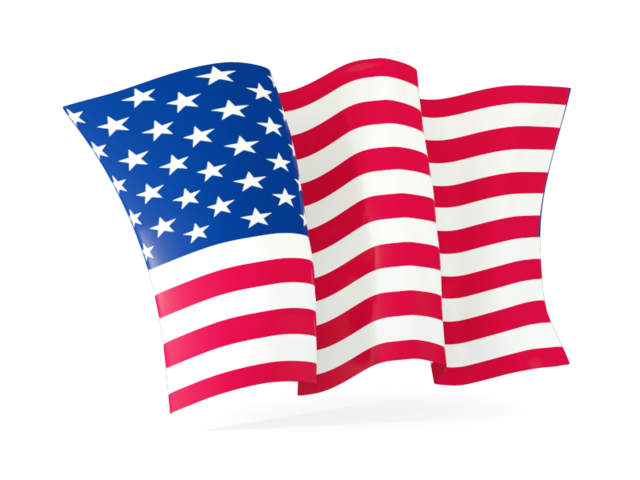 american flag clipart