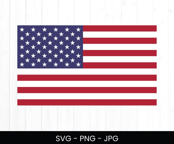 american flag clipart