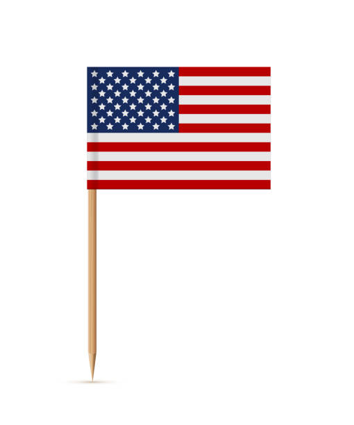 american flag clipart
