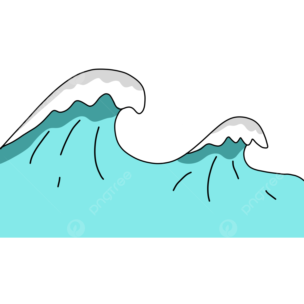 waves clipart