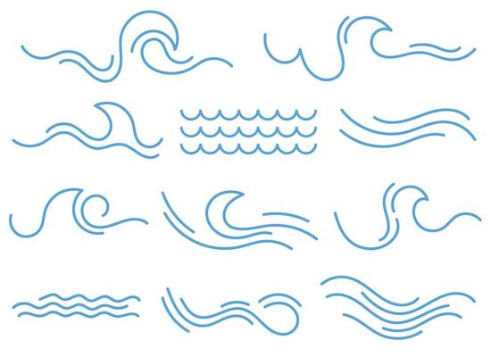waves clipart