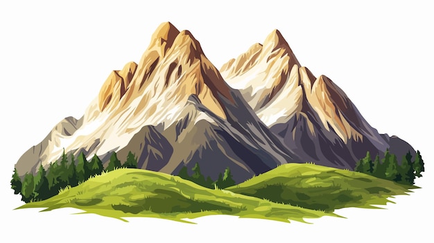 mountains clipart