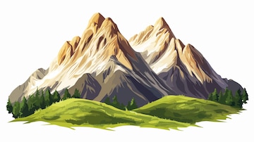 mountains clipart