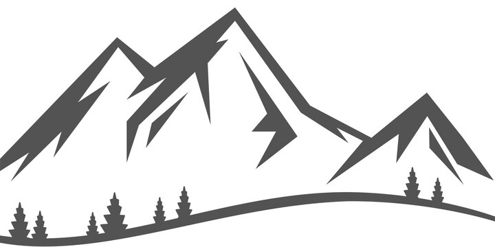 mountains clipart