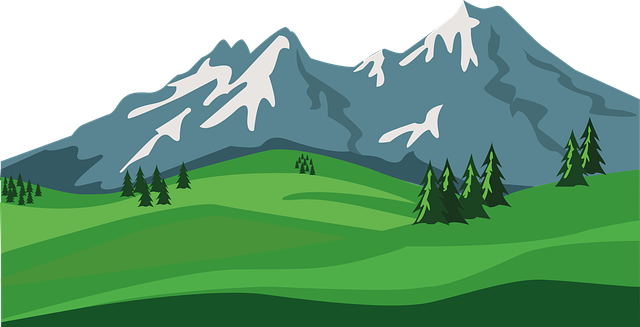 mountains clipart