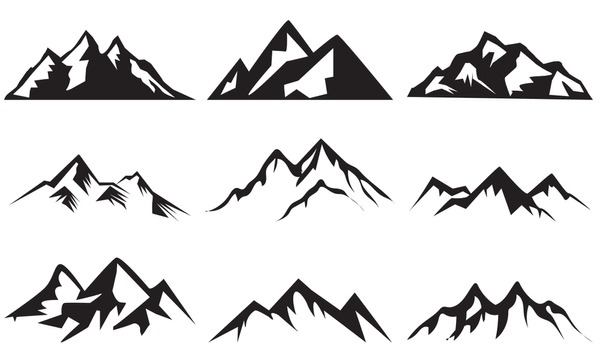 mountains clipart