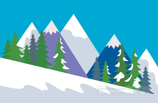 mountains clipart
