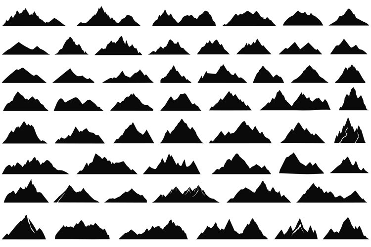 mountains clipart