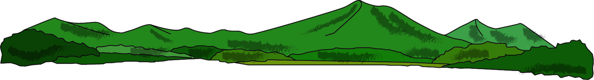 mountains clipart