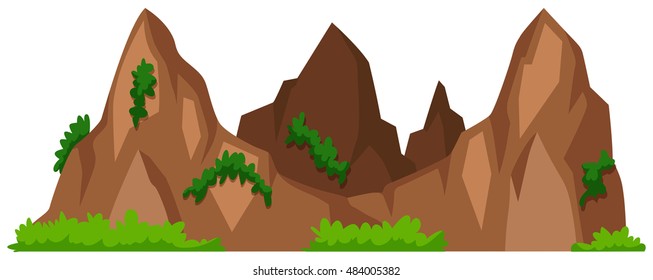 mountains clipart