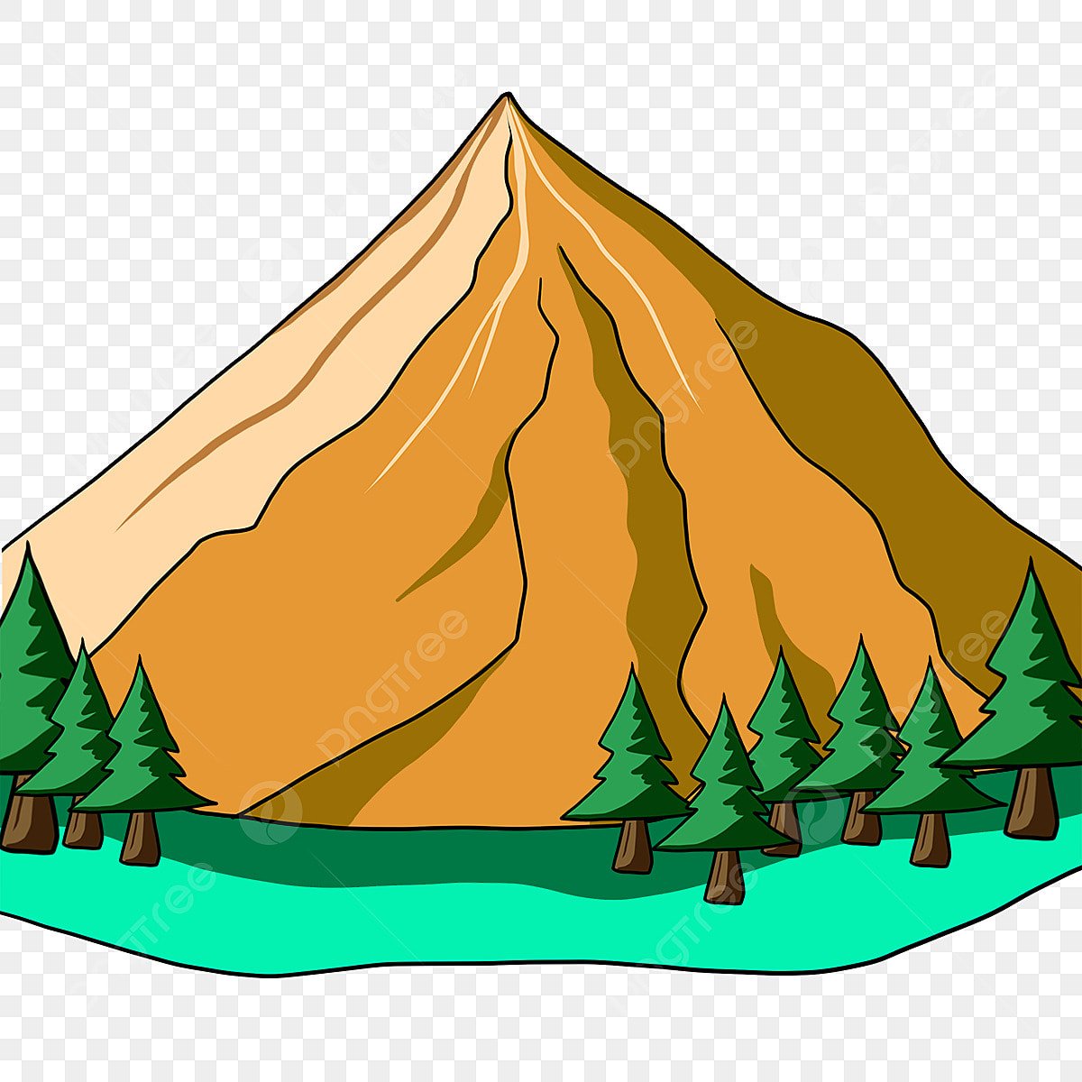 mountains clipart