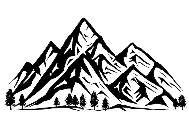 mountains clipart