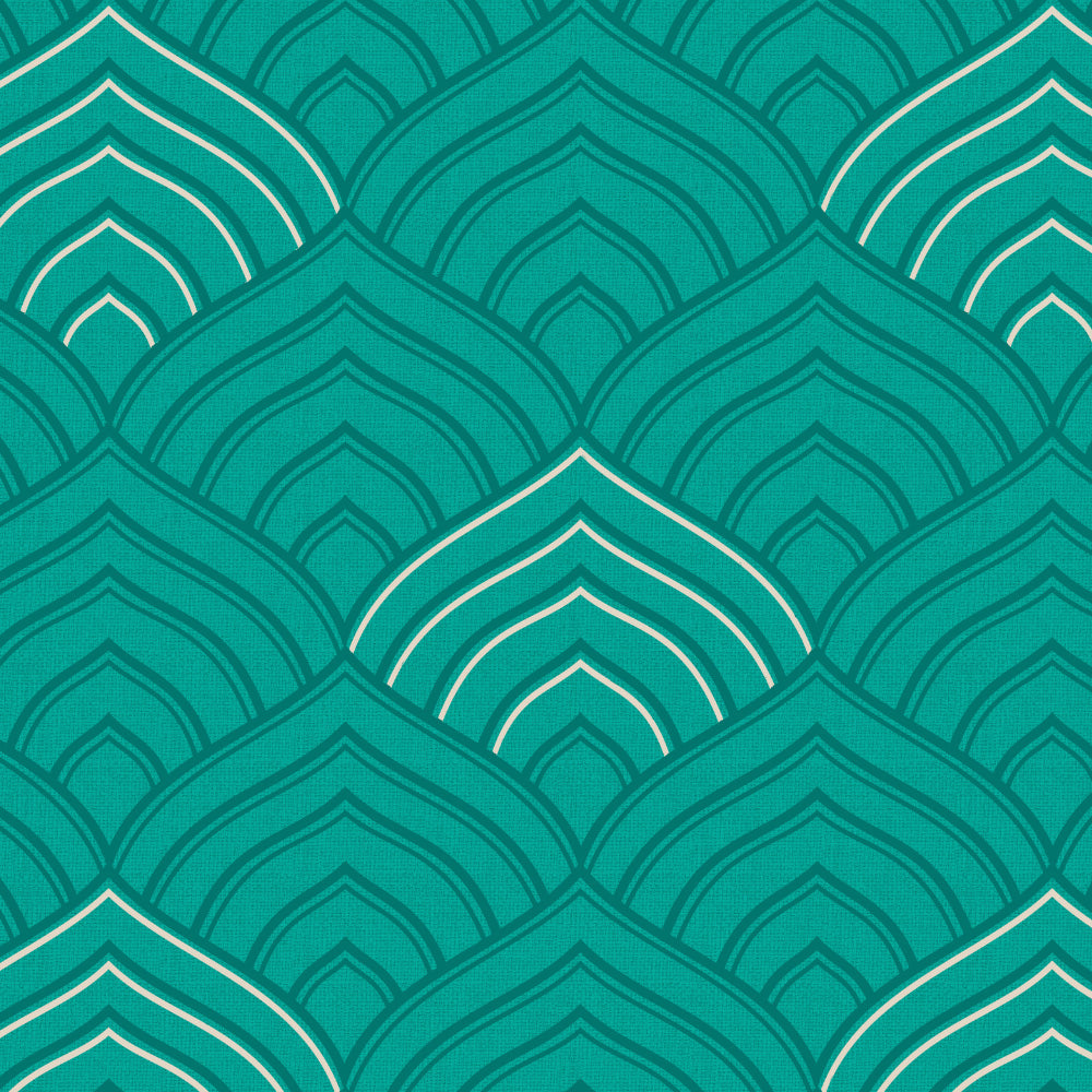 Chic dark green wallpaper wallpapers 1946