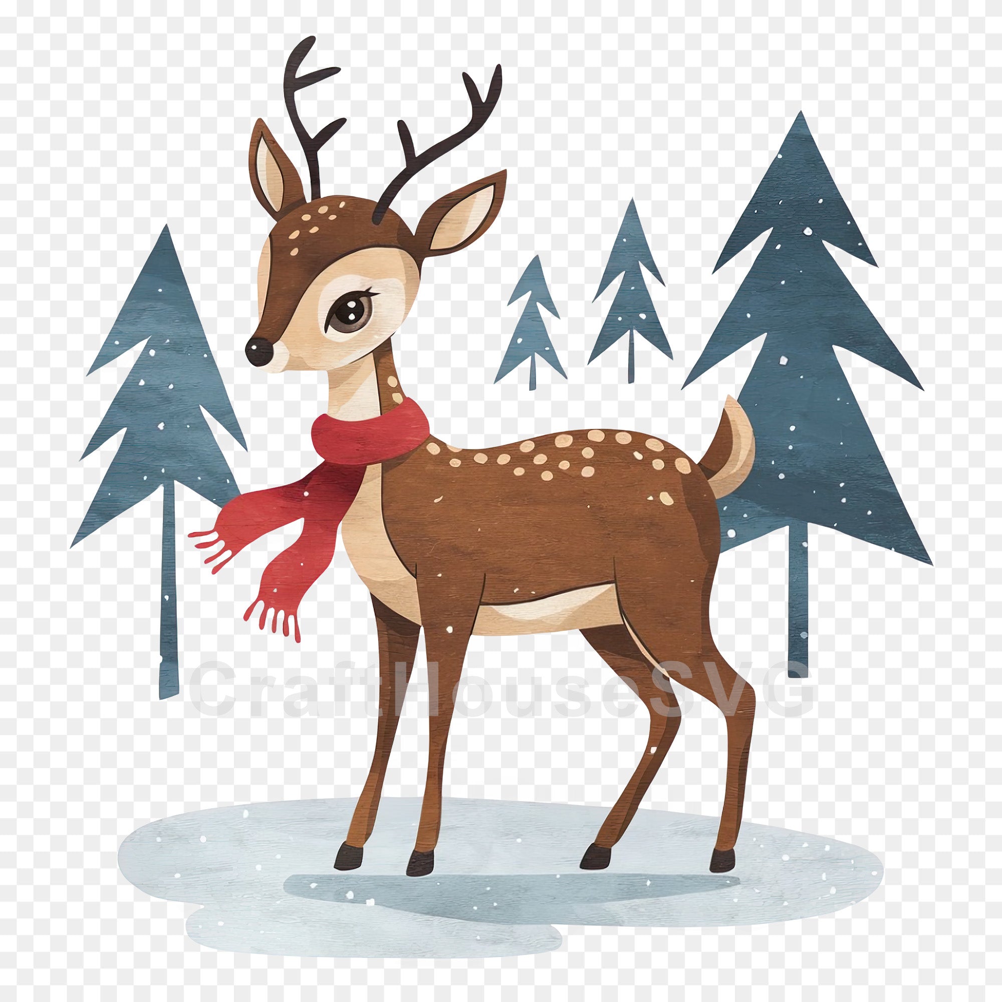 reindeer clipart
