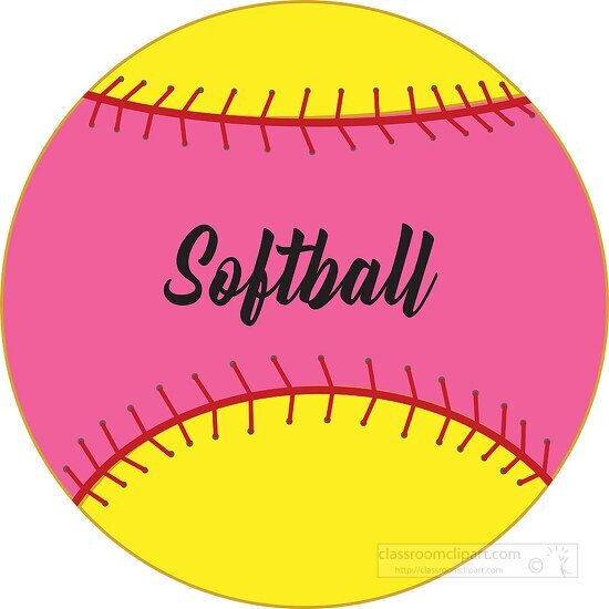 softball clipart