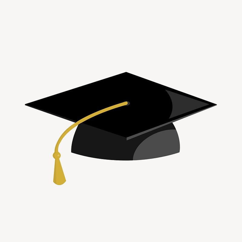 graduation cap clipart